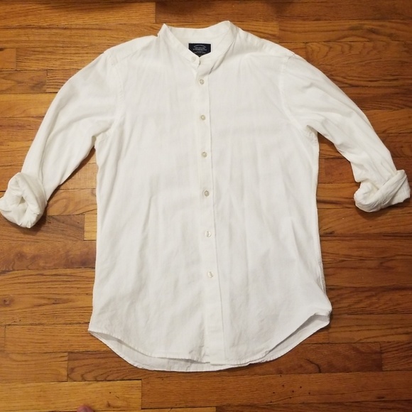 charles tyrwhitt collarless shirt